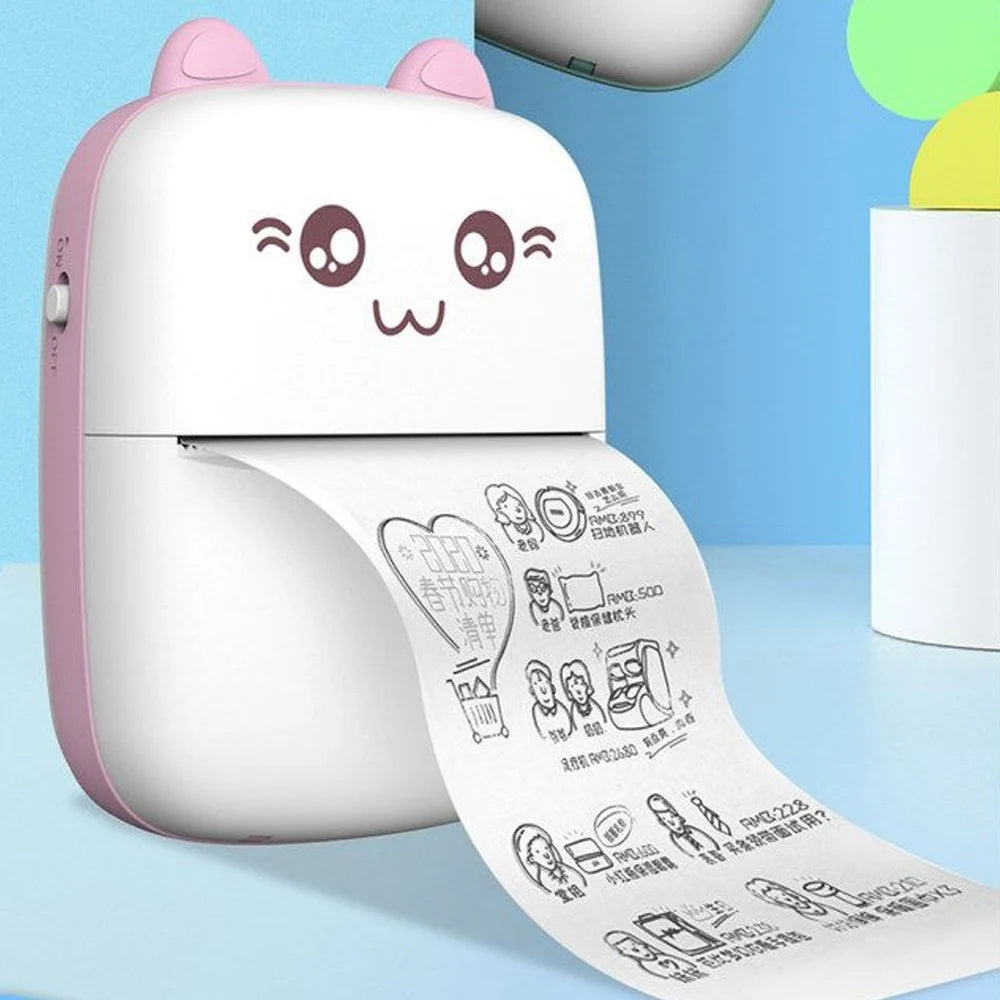 Portable Mini Pocket Printer BT Thermal Printer 41.00 AED