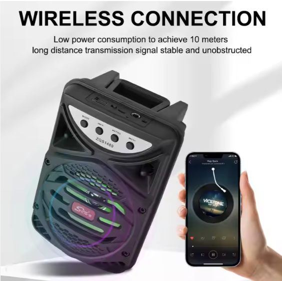 RGB Light Bluetooth Speaker