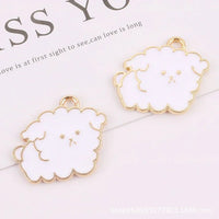 Keychain Accessories Cute Flower Clothes Accessories Badge Ornaments